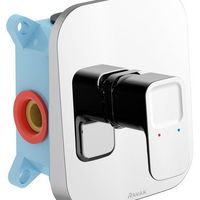 Baterie duș încastrată fără comutator Ravak 10° TD 066 pentru R-Box