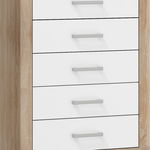 Viki Vik-08 (Low Comoda) S.Bright/White High Gloss, MEBLOCROSS