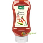 Ketchup pentru Copii cu 80% Tomate fara Gluten Ecologic/Bio 300ml, BYODO