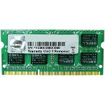 Memorie dedicată G.Skill SODIMM, DDR3, 4GB, 1066MHz, CL7 (FA-8500CL7S-4GBSQ), G.Skill