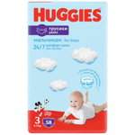 Huggies - Scutece Chilotel Pants Mega marimea 3 Baieti, 6-11 kg, 58 buc