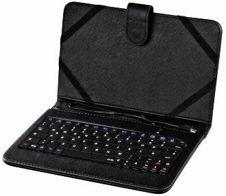 Hama OTG Husa protectie cu tastatura, dimensiune: 17.8 cm (7"),Negru