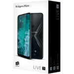 Live 9 16,5 cm (6.5) Dual SIM 4G USB-C 4 GB 64 GB 5000 mAh Black, Kruger&Matz