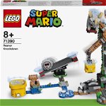LEGO Super Mario, Set de extindere - Daramarea lui Reznor 71390, 862 piese, LEGO