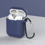 
        Carcasa cu carabiniera Silicone Soft Case D compatibila cu Apple AirPods 1/2 Blue        Cod produs: 20240
      