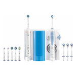 Perie de Dinți Electrică + Irigator Dentar Oral-B SMART5000+OXYJET Bluetooth Alb, Oral-B