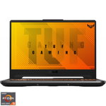 Laptop Gaming ASUS TUF A15 FX506II cu procesor AMD Ryzen 5 4600H pana la 4.00 GHz, 15.6", Full HD, 144Hz, 8GB, 512GB SSD, NVIDIA GeForce GTX 1650 Ti 4GB, Free DOS, Bonfire Black