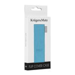 Husa Kruger Matz FLIP COVER ALBASTRU MIST KRUGER&MATZ