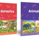 Pachet 2 mape Animale domestice și Animale sălbatice, edituradiana.ro