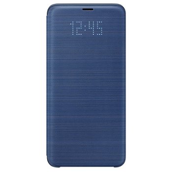 Husa de protectie Samsung LED View pentru Galaxy S9 Plus, Blue