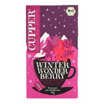 Ceai infuzie cu merisor si scortisoara Winter Wonder Berry Cupper, bio, 2 g x 20 plicuri, Cupper