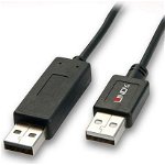 Accesoriu Switch KVM lindy Kabel KVM Smart Data Link USB A-A 2.0 Lindy 42617 - 1m, Lindy