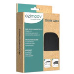 Set parasolare EZIMOOV Socks EZ1502, 2 buc, negru