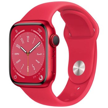 Smartwatch Apple Watch S8 Cellular 45mm (PRODUCT)RED Aluminium Case (PRODUCT)RED Sport Band Regular
