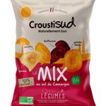 Chipsuri BIO din mix de 4 legume Croustisud, Croustisud