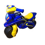 Motocicleta de impins MyKids Police Music 0139/57 Albastru Galben, MyKids