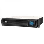 APC by Schneider Electric Smart-UPS SMC SmartConnect - SMC1000I-2UC - Uninterruptible Power Supply 1000VA (Rackmount 2U, Cloud enabled, 4 Outlets IEC-C13)