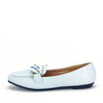 Mocasini albastri office casual Britney, SOFILINE