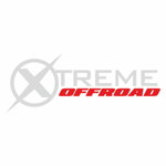 Sticker auto Extreme OffRoad, Priti Global, Alb-Rosu, 97 x 12 cm, PRITI GLOBAL