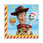 Set 20 servetele hartie Toy Story 4 Povestea jucariilor 4 33 33 cm, 