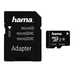 Card de memorie HAMA 124171, microSDXC, 256GB, 80MB/s, clasa 10/U1/V10, UHS-I, adaptor