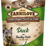 Carnilove Carnilove Dog Pouch Duck Timothy Grass - hrana umeda fara cereale pentru caini
