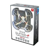 Drona cu 4 axe si giroscop D-Toys Super-F, 2.4 GHz, 19 cm, Multicolor