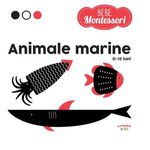 Bebe montessori. animale marine. 0-12 luni