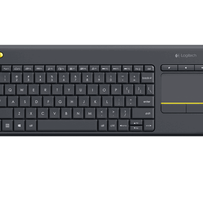 Tastatura Wireless Logitech K400, USB, Black