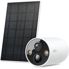 Camera de supraveghere exterior TP-LINK TAPO C425 KIT, 2K QHD, panou solar, baterie 10,000mAh