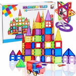 Set constructie magnetic 106 piese joc educativ si creativ varsta 3+ procart, Albacom