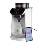 Espressor Lapte Praf Nurio cu Aplicatie Mobila, Functie de Apa Calda si Autocuratare la 90°