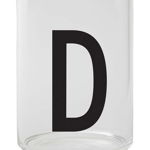 Design Letters sticlă Personal Drinking Glass, Design Letters