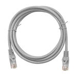 Cablu ecranat (Patchcablu) categoria 6 mufat 2xRJ45 gri 0