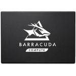 Seagate SSD, Seagate, BarraCuda, 240 GB, SSD, 2.5”, SATA 6 Gb/s, Citire/scriere: 500 / 490 MB/s, Negru, Seagate