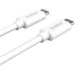 Cablu USB Orico CTC100M-10 USB Type-C - USB Type-C 1m alb