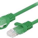 Lanberg PATCHCORD CAT.5E UTP 1M GREEN FLUKE PASSED LANBERG 10-PACHET, Lanberg