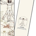 Semn de carte Tassotti Leonardo, pachet de 2, Tassotti