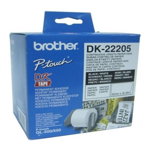 Hârtie Continuă pentru Imprimante Brother DK-22205 Alb, Brother