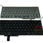 Tastatura Apple MacBook Pro MC226LL A layout US fara rama enter mic