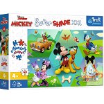 Puzzle Trefl Super Shape XXL - Mickey amuzantul, 60 piese