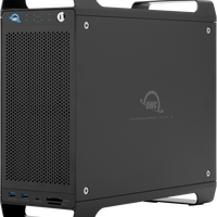 OWC FLEX8 (7 HDD + 1 x NVME U.2 Array Configs) 116TB Total (112TB HD 16TB x 7 and 4TB NVME x 1, OWC