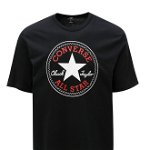 Tricou barbatesc negru cu print Converse Core Chuck, Converse