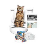 Kit pentru educarea pisicilor la toaleta Citi Kitty, 