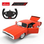 Masinuta cu telecomanda Rastar Dodge Charger Open Trunk 1970 1:16, Rastar