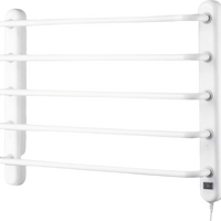 Uscator Electric Pentru Prosoape, Putere 90W, Montaj pe Perete, 5 Tije pentru Prosoape, Alb, Home