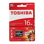 Card Toshiba MicroSD Clasa 10 16GB, TOSHIBA