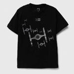 adidas tricou copii x Star Wars culoarea negru, cu imprimeu, adidas