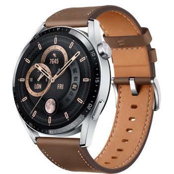 Smartwatch Huawei Watch GT3, 46mm, Classic Edition, Brown Leather