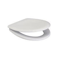 Capac WC Cersanit, Terra, polipropilena, alb, 